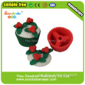 New Christmas Gum Eraser Set